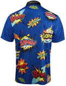 Big Bang Boom Mens Golf Polo Shirt by ReadyGOLF