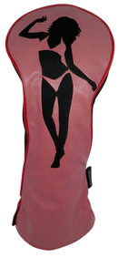 Polka Dot Bikini Girl Embroidered Driver Headcover
