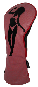 Polka Dot Bikini Girl Embroidered Driver Headcover