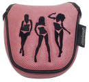 Polka Dot Bikini Girls Embroidered Putter Cover - Mallet