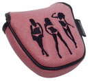 Polka Dot Bikini Girls Embroidered Putter Cover - Mallet