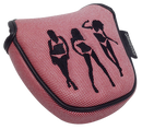Polka Dot Bikini Girls Embroidered Putter Cover - Mallet