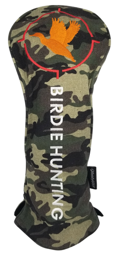 Birdie Hunting CAMO Embroidered Driver Headcover by ReadyGOLF