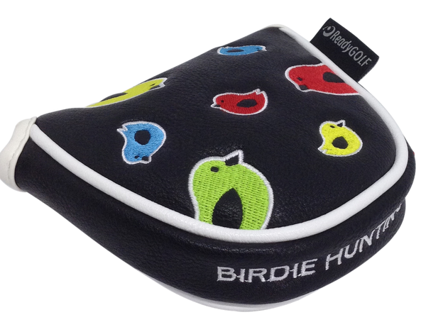 Birdie Hunting Embroidered Putter Cover by ReadyGOLF - Mallet