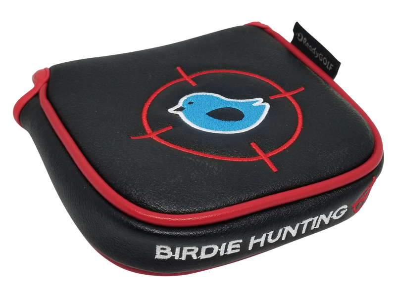 Birdie Hunting (Crosshairs) Embroidered Putter Cover by ReadyGOLF  -  XL Mallet