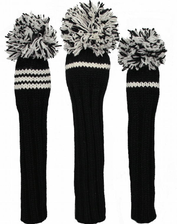 Sunfish: Hand-Knit Classic Headcovers (Set of 3)