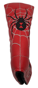 Black Widow Embroidered Putter Cover - Blade by ReadyGOLF