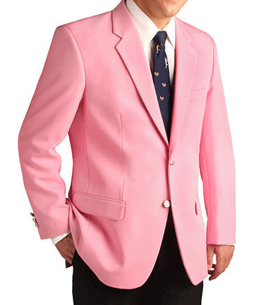 ReadyGOLF: Men's Trophy Club Blazer Jacket - Pink
