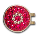 Blingo Ball Markers: Red Glitter