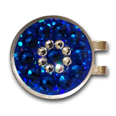 Blingo Ball Markers: Royal Blue Glitter