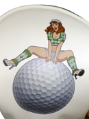 Bombs Away! Embroidered Pinup Driver Headcover by ReadyGOLF