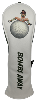 Bombs Away! Embroidered Pinup Hybrid Headcover by ReadyGOLF