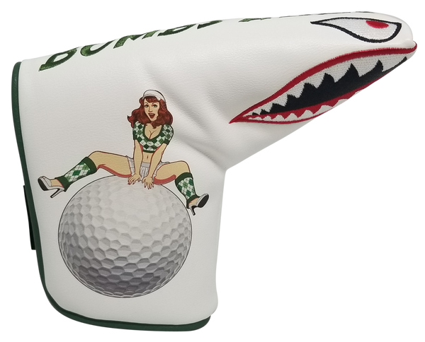 Bombs Away! Embroidered Putter Cover - Blade by ReadyGOLF