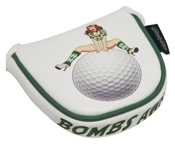Bombs Away! Embroidered Putter Cover - Mallet by ReadyGOLF