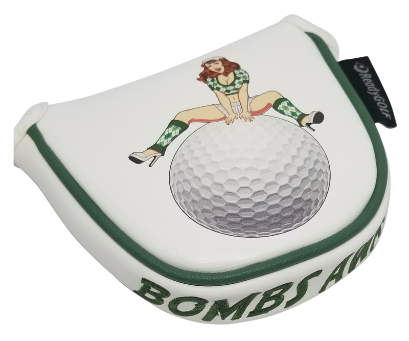 Bombs Away! Embroidered Putter Cover - Mallet by ReadyGOLF