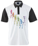Bones Mens Golf Polo Shirt by ReadyGOLF
