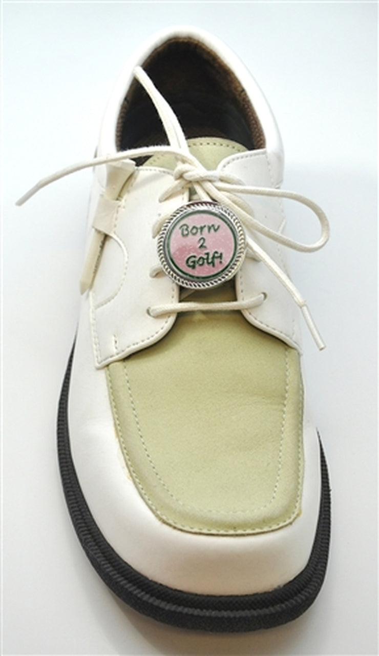Navika: Glitzy Kicks Candy Shoe Ball Marker - Born to Sparkle (Pink)