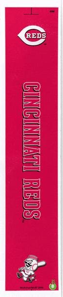 C-Thru MLB Putter Clear Grips - Cincinnati Reds