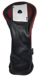 Casino: Ace of Spades Embroidered Driver Headcover by ReadyGOLF