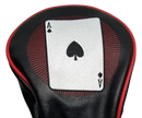 Casino: Ace of Spades Embroidered Driver Headcover by ReadyGOLF
