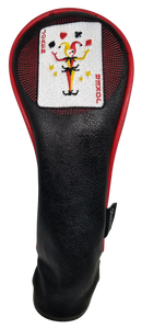 Casino Embroidered Hybrid Headcover - Joker by ReadyGOLF