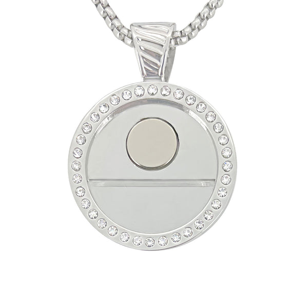 Navika: Chameleon Magnetic Necklace Base for Interchangeable Ball Markers (Marker not Included)