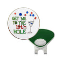 Navika: Glitzy Ball Marker & Hat Clip -19th Hole