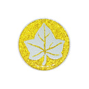 Navika: Glitzy Ball Marker & Hat Clip - Ivy Leaf