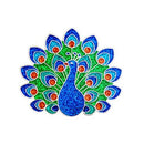 Navika: Glitzy Ball Marker & Hat Clip - Peacock