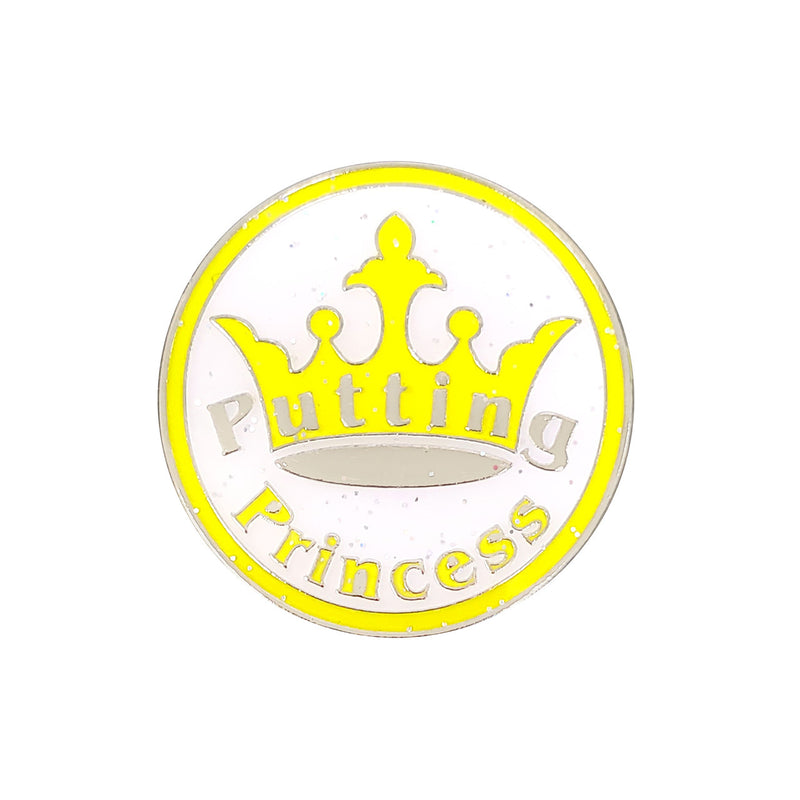 Navika: Swarovski Glitzy Ball Marker & Hat Clip - Putting Princess