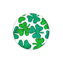 Navika: Glitzy Ball Marker & Hat Clip - Shamrocks