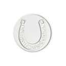 Navika: Ball Marker & Hat Clip - Silver Horseshoe