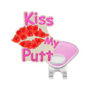 Navika: Ball Marker & Hat Clip - Kiss My Putt