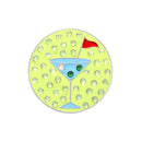 Navika: Ball Marker & Hat Clip - Blue Martini