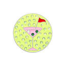 Navika: Ball Marker & Hat Clip - Pink Martini