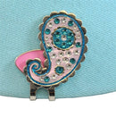 Navika: Ball Marker & Hat Clip - Paisley