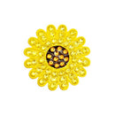 Navika: Ball Marker & Hat Clip - Sunflower Yellow