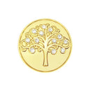 Navika Crystal Ball Marker with Hat Clip - Tree of Life (Gold Plated)