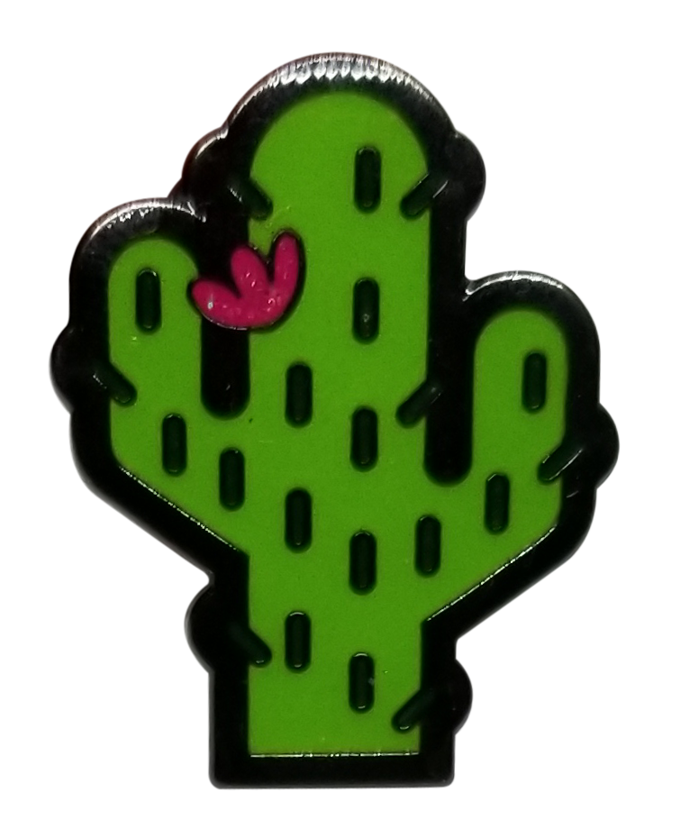 ReadyGolf: Cactus Ball Marker & Hat Clip with Crystals