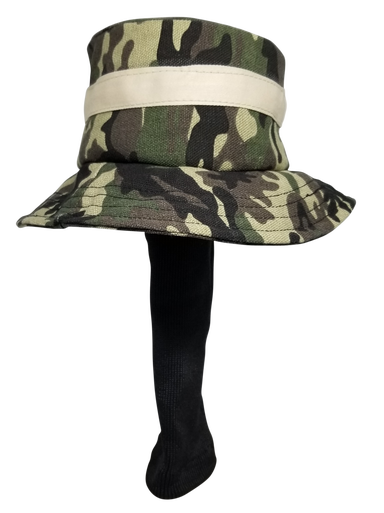 Camo Bucket Hat Headcover by ReadyGOLF