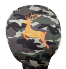 Camo Embroidered Driver Headcover by ReadyGOLF - Deer Hunter