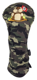 Camo Embroidered Driver Headcover by ReadyGOLF - 19th Hole Dancing Gopher