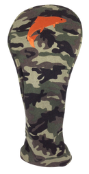 Camo Embroidered Driver Headcover by ReadyGOLF - Fishing