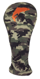 Camo Embroidered Driver Headcover by ReadyGOLF - Fishing