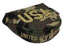 USA Military Camo Embroidered Putter Cover by ReadyGOLF - Mallet