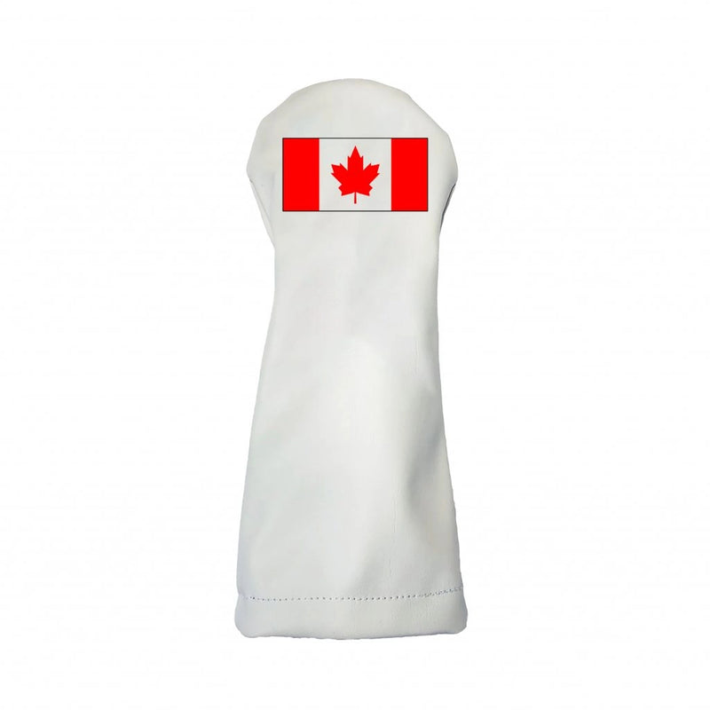 Sunfish: Duraleather Headcover (Driver, Fairway, Hybrid, or Set) - Canadian Flag