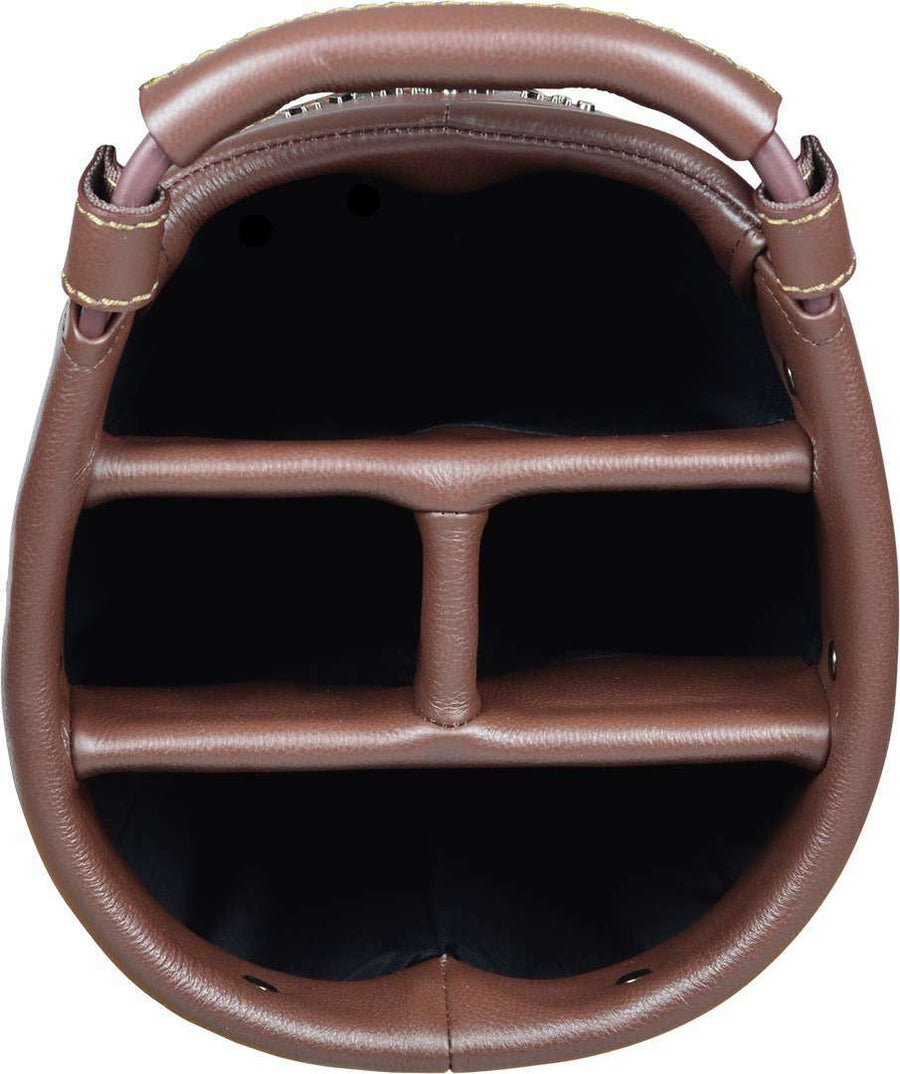Men s Canvas Leather Cart Bag by Sun Mountain