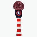 Captain USA Pom Pom Driver Headcover by PRG Golf Golf Club Headcovers
