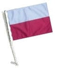 SSP Flags: Car Flag with Pole - Poland