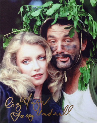 Cindy Morgan "Lacey Underall" Signed 8x10 Caddyshack Color Photo - Lacey & Carl